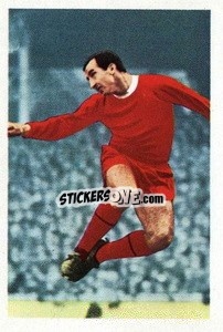 Sticker Gerry Byrne - The Wonderful World of Soccer Stars 1969-1970
 - FKS