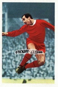 Sticker Gerry Byrne - The Wonderful World of Soccer Stars 1969-1970
 n. 136 - FKS