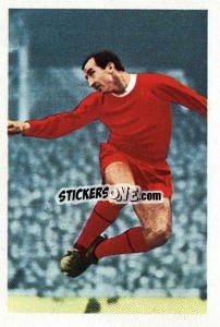 Cromo Gerry Byrne - The Wonderful World of Soccer Stars 1969-1970
 - FKS