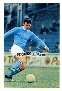Cromo Glyn Pardoe - The Wonderful World of Soccer Stars 1969-1970
 n. 163 - FKS