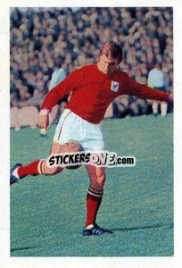 Sticker Joe Baker - The Wonderful World of Soccer Stars 1969-1970
 n. 196 - FKS