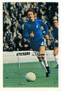 Cromo John Hollins - The Wonderful World of Soccer Stars 1969-1970
 n. 39 - FKS