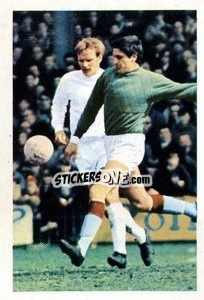 Figurina John Jackson - The Wonderful World of Soccer Stars 1969-1970
 n. 64 - FKS