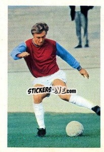 Sticker John Sissons - The Wonderful World of Soccer Stars 1969-1970
 n. 314 - FKS
