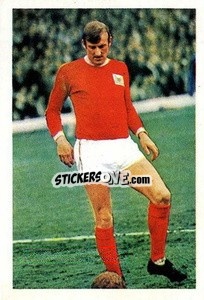 Sticker John Winfield - The Wonderful World of Soccer Stars 1969-1970
 n. 210 - FKS