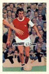 Sticker Jon Sammels - The Wonderful World of Soccer Stars 1969-1970
 n. 11 - FKS