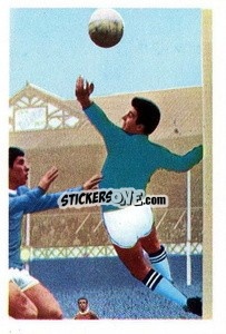 Cromo Ken Mulheam - The Wonderful World of Soccer Stars 1969-1970
 n. 160 - FKS