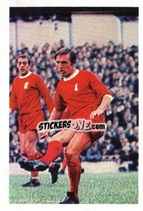Sticker Peter Thompson - The Wonderful World of Soccer Stars 1969-1970
 n. 149 - FKS