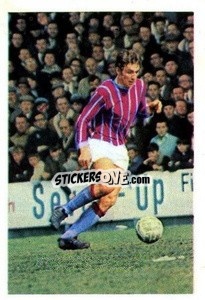 Cromo Roger Hoy - The Wonderful World of Soccer Stars 1969-1970
 n. 62 - FKS
