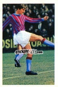 Sticker Steve Kember - The Wonderful World of Soccer Stars 1969-1970
 n. 65 - FKS