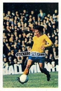 Cromo Tom Jackson - The Wonderful World of Soccer Stars 1969-1970
 n. 96 - FKS