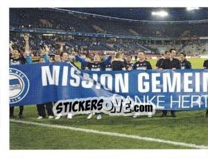 Cromo Danke Hertha Fans - Hertha BSC 2011-2012 - Panini