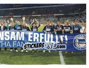 Sticker Danke Hertha Fans - Hertha BSC 2011-2012 n. 4 - Panini