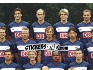 Sticker Hertha Team - Hertha BSC 2011-2012 n. 6 - Panini