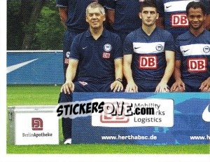 Sticker Hertha Team - Hertha BSC 2011-2012 n. 8 - Panini