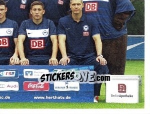 Sticker Hertha Team - Hertha BSC 2011-2012 n. 10 - Panini