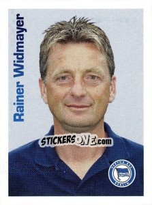 Sticker Rainer Widmayer - Hertha BSC 2011-2012 n. 18 - Panini