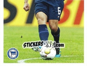 Cromo Christoph Janker - Hertha BSC 2011-2012 - Panini