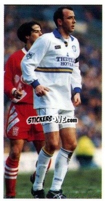 Sticker Gary McAllister - Premier Players 1994
 - Bassett & Co.
