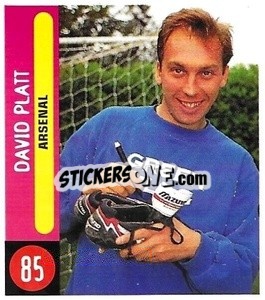 Sticker David Platt - Footy Mad 1995-1996
 n. 85 - MATCH