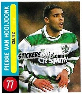 Sticker Pierre van Hooijdoonk - Footy Mad 1995-1996
 n. 77 - MATCH