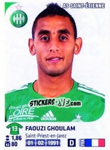 Sticker Faouzi Ghoulam - FOOT 2012-2013 n. 370 - Panini