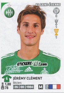 Cromo Jeremy Clement - FOOT 2012-2013 - Panini