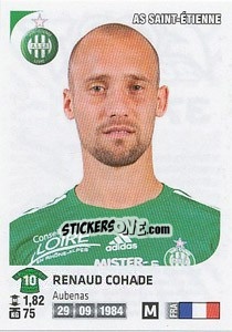 Figurina Renaud Cohade - FOOT 2012-2013 - Panini