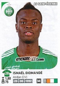 Sticker Ismael Diomande - FOOT 2012-2013 n. 376 - Panini