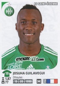 Sticker Josuha Guilavogui - FOOT 2012-2013 n. 377 - Panini