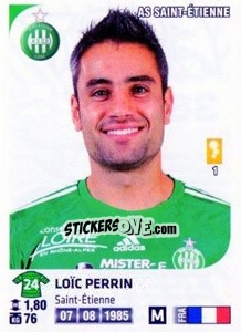 Sticker Loic Perrin - FOOT 2012-2013 - Panini
