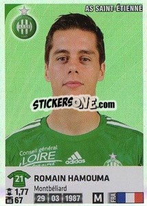 Sticker Romain Hamouma - FOOT 2012-2013 n. 384 - Panini