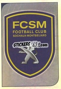 Cromo Ecusson FC Sochaux-Montbeliard