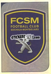 Sticker Ecusson FC Sochaux-Montbeliard - FOOT 2012-2013 n. 385 - Panini