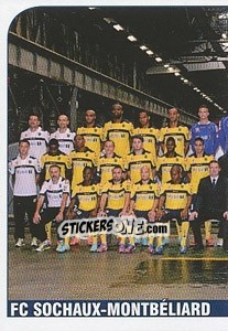 Cromo Equipe FC Sochaux-Montbeliard - FOOT 2012-2013 - Panini