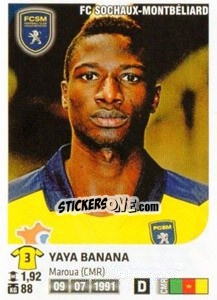 Sticker Yaya Banana - FOOT 2012-2013 - Panini