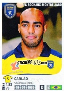 Sticker Carlao - FOOT 2012-2013 n. 393 - Panini