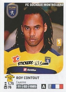Sticker Roy Contout - FOOT 2012-2013 n. 406 - Panini