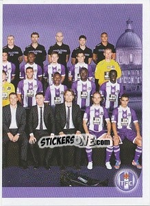 Sticker Equipe Toulouse FC - FOOT 2012-2013 n. 413 - Panini