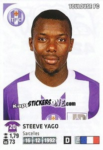 Figurina Steeve Yago - FOOT 2012-2013 - Panini