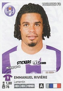 Sticker Emmanuel Riviere - FOOT 2012-2013 n. 431 - Panini