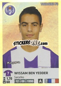 Cromo Wissam Ben Yedder - FOOT 2012-2013 - Panini