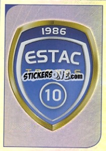 Cromo Ecusson ESTAC Troyes