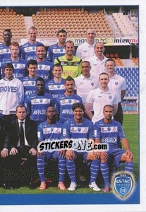 Figurina Equipe ESTAC Troyes - FOOT 2012-2013 - Panini