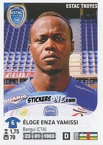 Sticker Eloge Enza Yamissi - FOOT 2012-2013 - Panini