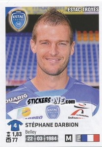 Sticker Stephane Darbion - FOOT 2012-2013 - Panini