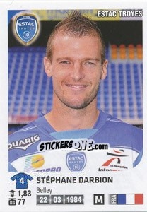 Cromo Stephane Darbion - FOOT 2012-2013 n. 446 - Panini