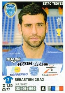 Cromo Sebastien Grax - FOOT 2012-2013 - Panini