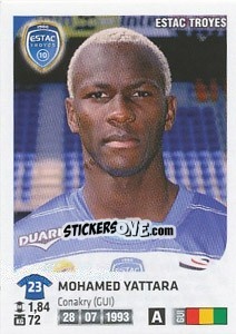 Sticker Mohamed Yattara - FOOT 2012-2013 - Panini