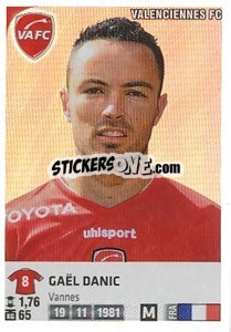 Sticker Gael Danic - FOOT 2012-2013 n. 459 - Panini